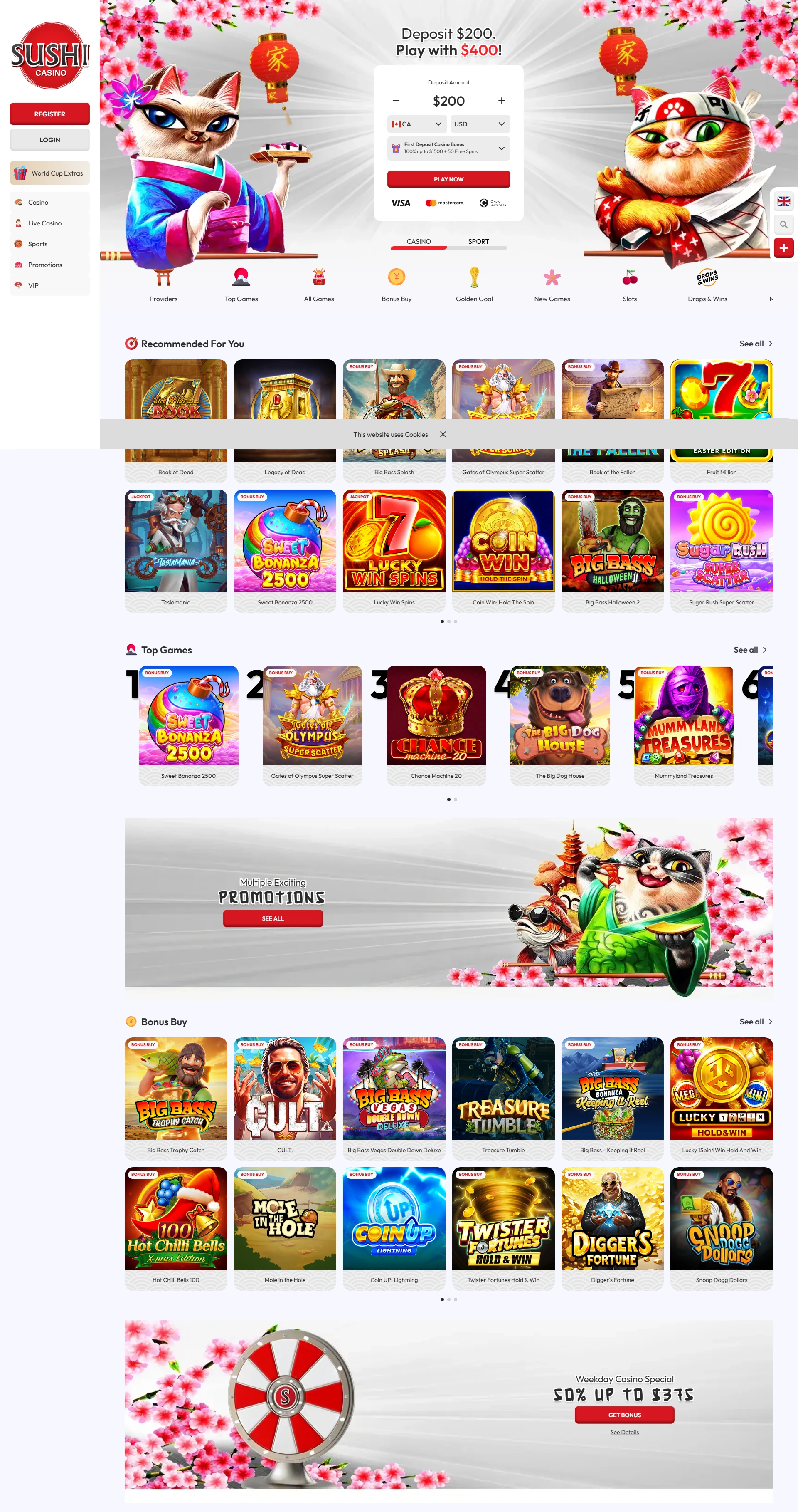 sushicasino Casino επίσημη αρχική σελίδα